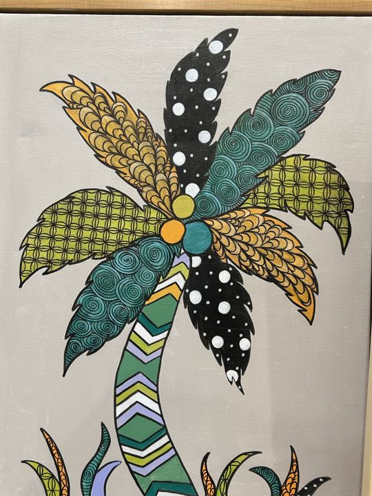 Patterned Palm