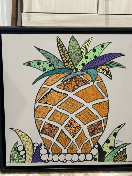 Patterned Pineapple
